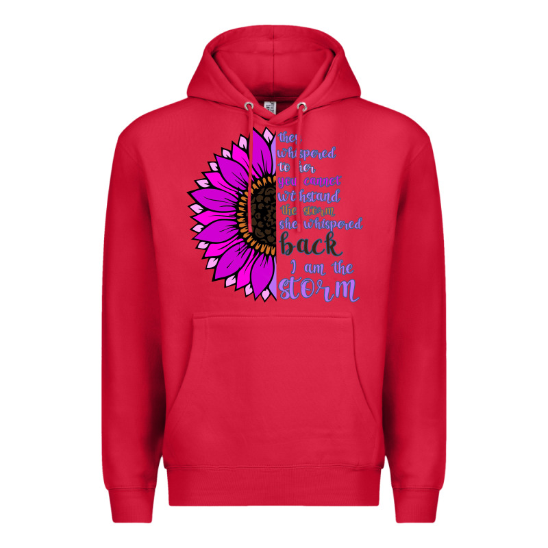 I Am The Storm Sunflower Premium Hoodie by Bettercallsaul | Teevron