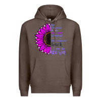 Coffee I Am The Storm sunflower Premium Hoodie - Bettercallsaul
