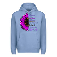Colony Blue I Am The Storm sunflower Premium Hoodie - Bettercallsaul