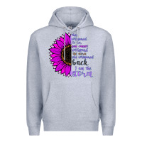 Heather Grey I Am The Storm sunflower Premium Hoodie - Bettercallsaul