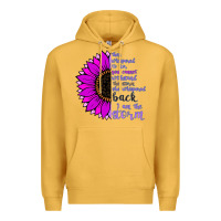 Mustard I Am The Storm sunflower Premium Hoodie - Bettercallsaul