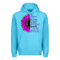 Ocean Blue I Am The Storm sunflower Premium Hoodie - Bettercallsaul