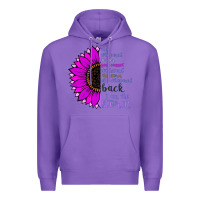 Purple I Am The Storm sunflower Premium Hoodie - Bettercallsaul