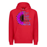 Red I Am The Storm sunflower Premium Hoodie - Bettercallsaul