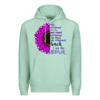 Seafoam I Am The Storm sunflower Premium Hoodie - Bettercallsaul