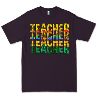 Plum teacher teacher teacher Premium Tee - texasbilliewilder