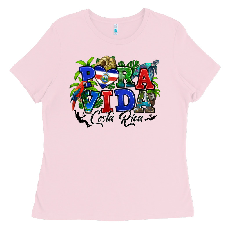 Pura Vida Costa Rica Rana Ladies Tee by RanaPortraitStore | Teevron