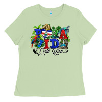 Matcha pura vida costa rica rana Ladies Tee - RanaPortraitStore