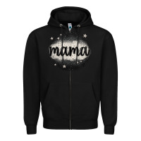 Black leopard mama Zipper Hoodie - MaliasSmallBusiness