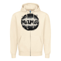 Sandshell leopard mama Zipper Hoodie - MaliasSmallBusiness