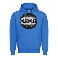 True Royal leopard mama Zipper Hoodie - MaliasSmallBusiness