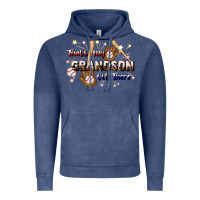 Vintage Denim that's my grandson out there baseball Vintage Hoodie - JahusDesignShop