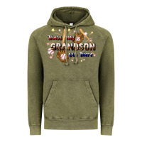 Vintage Olive that's my grandson out there baseball Vintage Hoodie - JahusDesignShop