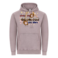 Vintage Zinc that's my grandson out there baseball Vintage Hoodie - JahusDesignShop
