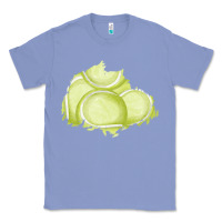 Colony Blue tennis patch Classic Tee - AdoDesignShop