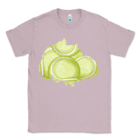 Lilac tennis patch Classic Tee - AdoDesignShop