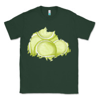 Sports Green tennis patch Classic Tee - AdoDesignShop