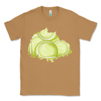 Toasted Coconut tennis patch Classic Tee - AdoDesignShop