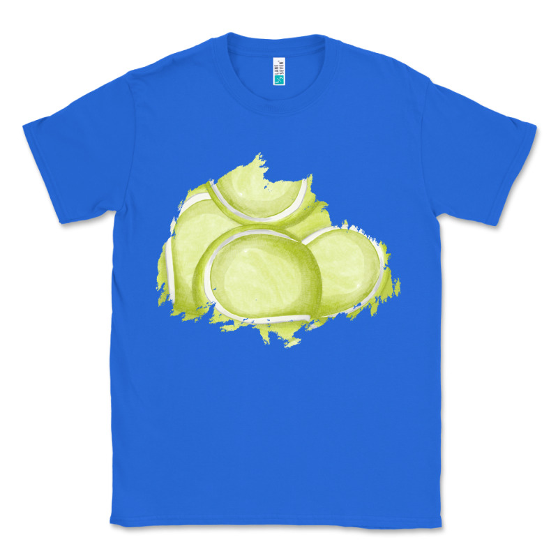Tennis Patch Classic Tee by AdoDesignShop | Teevron
