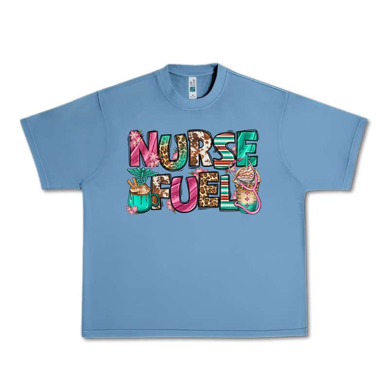 Nurse Fuel Coffee Cups Urban Heavy Tee by Jasminsmagicworld | Teevron