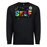 Black self love tie dye Premium Sweatshirt - Artiststas