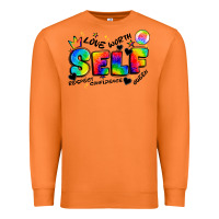 Carrot self love tie dye Premium Sweatshirt - Artiststas