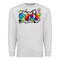 Dove Grey self love tie dye Premium Sweatshirt - Artiststas