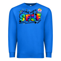True Royal self love tie dye Premium Sweatshirt - Artiststas