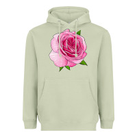 Matcha All Dressed Up Rose Heavyweight Hoodie - LillyAllenDesigns