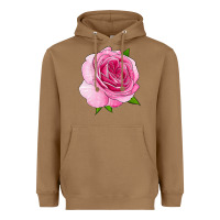Toasted Coconut All Dressed Up Rose Heavyweight Hoodie - LillyAllenDesigns