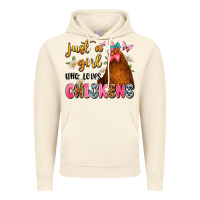 Vintage Artic just a girl who loves chickens Vintage Hoodie - JahusDesignShop
