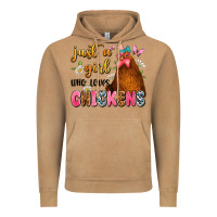 Vintage Camel just a girl who loves chickens Vintage Hoodie - JahusDesignShop