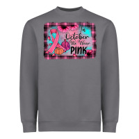 Storm in october we wear pink Heavyweight Sweatshirt - JahusDesignShop