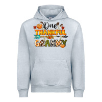 Heather Grey one thankful grammy Urban Hoodie - CowGirlArtShop
