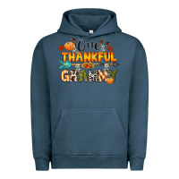 Pigment Midnight Navy one thankful grammy Urban Hoodie - CowGirlArtShop