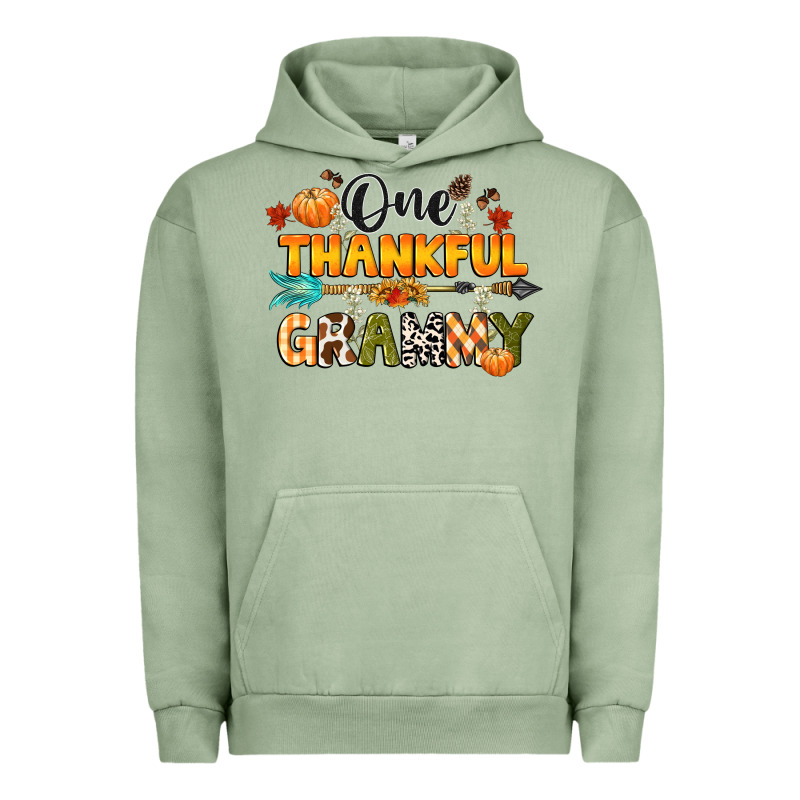 One Thankful Grammy Urban Hoodie by CowGirlArtShop | Teevron