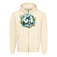 Sandshell just breathe Zipper Hoodie - MaliasSmallBusiness