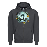 Smoke just breathe Zipper Hoodie - MaliasSmallBusiness