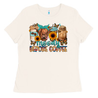 Bone moody before coffee Ladies Tee - JahusDesignShop