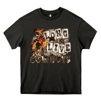 Asphalt long live cowboys Heavy Core Tee - Zillion Design Studio