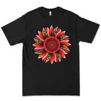 Black valentine's day sunflower Premium Tee - RanaPortraitStore