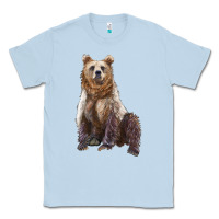 Dusty Blue bear Classic Tee - Artiststas