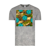 Cloud Rock camouflage leopard gemstone seamless pattern Vintage Tee - BundleAndBundleShop
