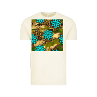 Vintage Arctic camouflage leopard gemstone seamless pattern Vintage Tee - BundleAndBundleShop