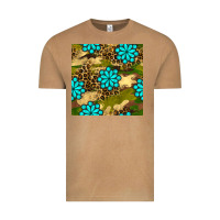 Vintage Camel camouflage leopard gemstone seamless pattern Vintage Tee - BundleAndBundleShop