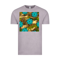 Vintage Zinc camouflage leopard gemstone seamless pattern Vintage Tee - BundleAndBundleShop