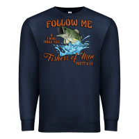 Navy fishers of men Premium Sweatshirt - Artiststas
