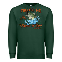 Sports Green fishers of men Premium Sweatshirt - Artiststas