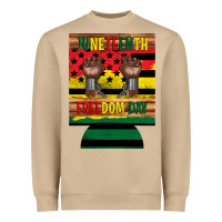 Mushroom juneteenth freedom day 12 oz can cooler (regular) 2 Heavyweight Sweatshirt - Artiststas
