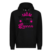 Black Celebrating With the 18th Birthday Queen Premium Hoodie - Bettercallsaul